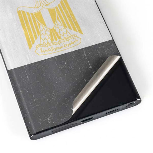 Egyptian Flag Distressed Galaxy S22 Ultra Skin